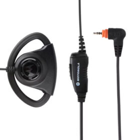 Adjustable D-Style Earpiece With In-Line Microphone and PTT PMLN7159A