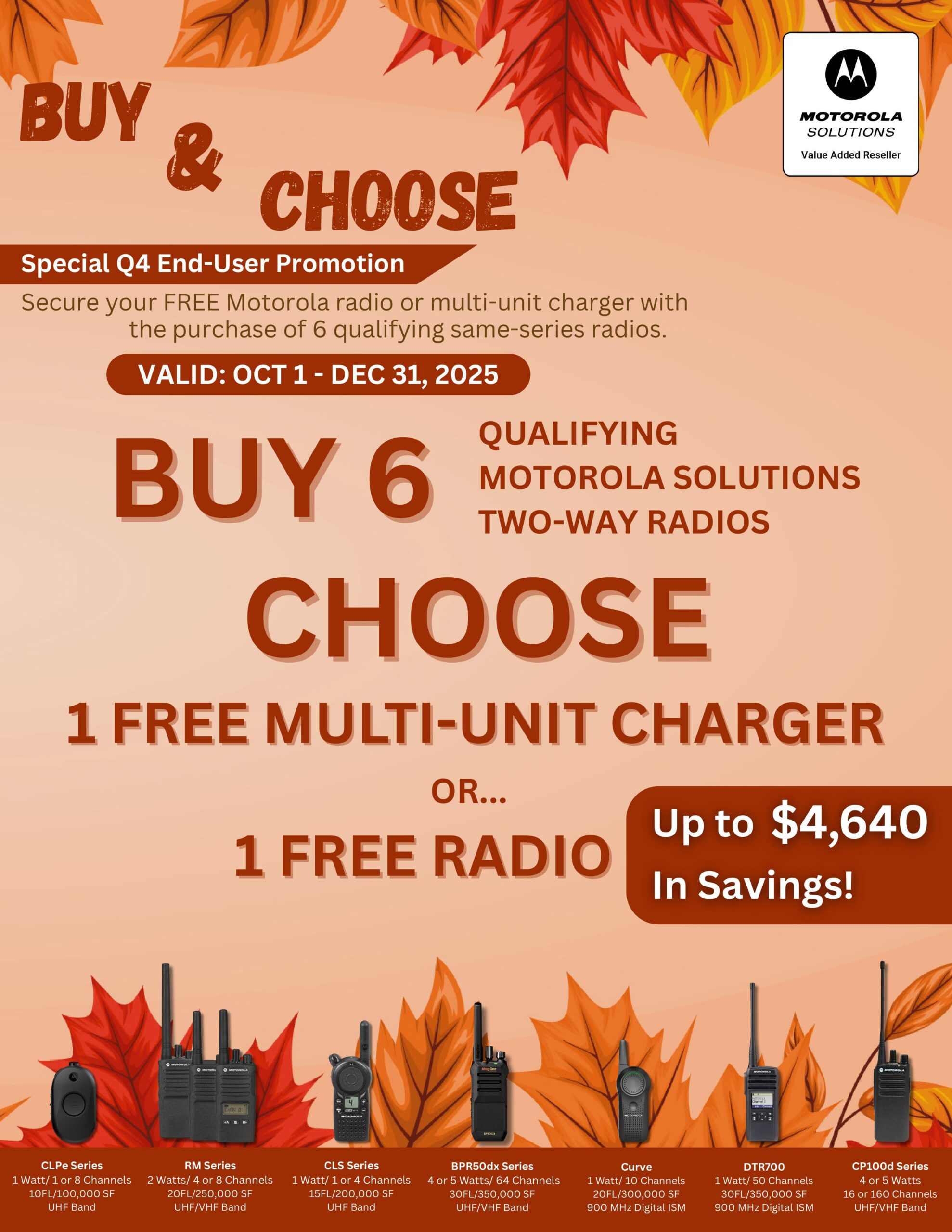 Motorola Fall Promotion 2025